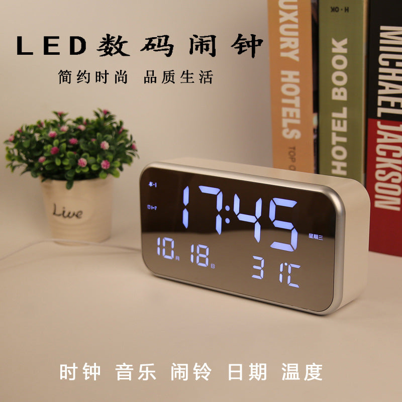 GlowTime Mirror Clock