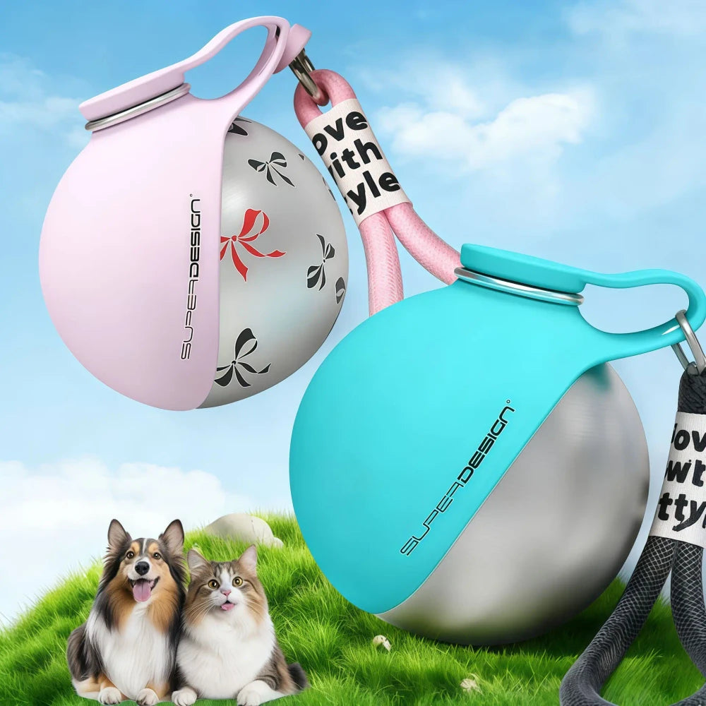 2-in-1 Dog Water Bottle