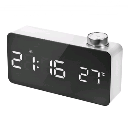 GlowTime Mirror Clock