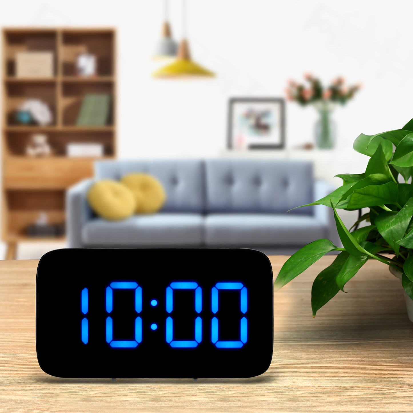 LED Mirror Alarm Clock