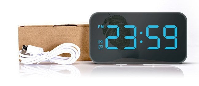 LED Mirror Alarm Clock