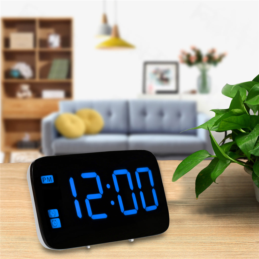 LED Mirror Alarm Clock