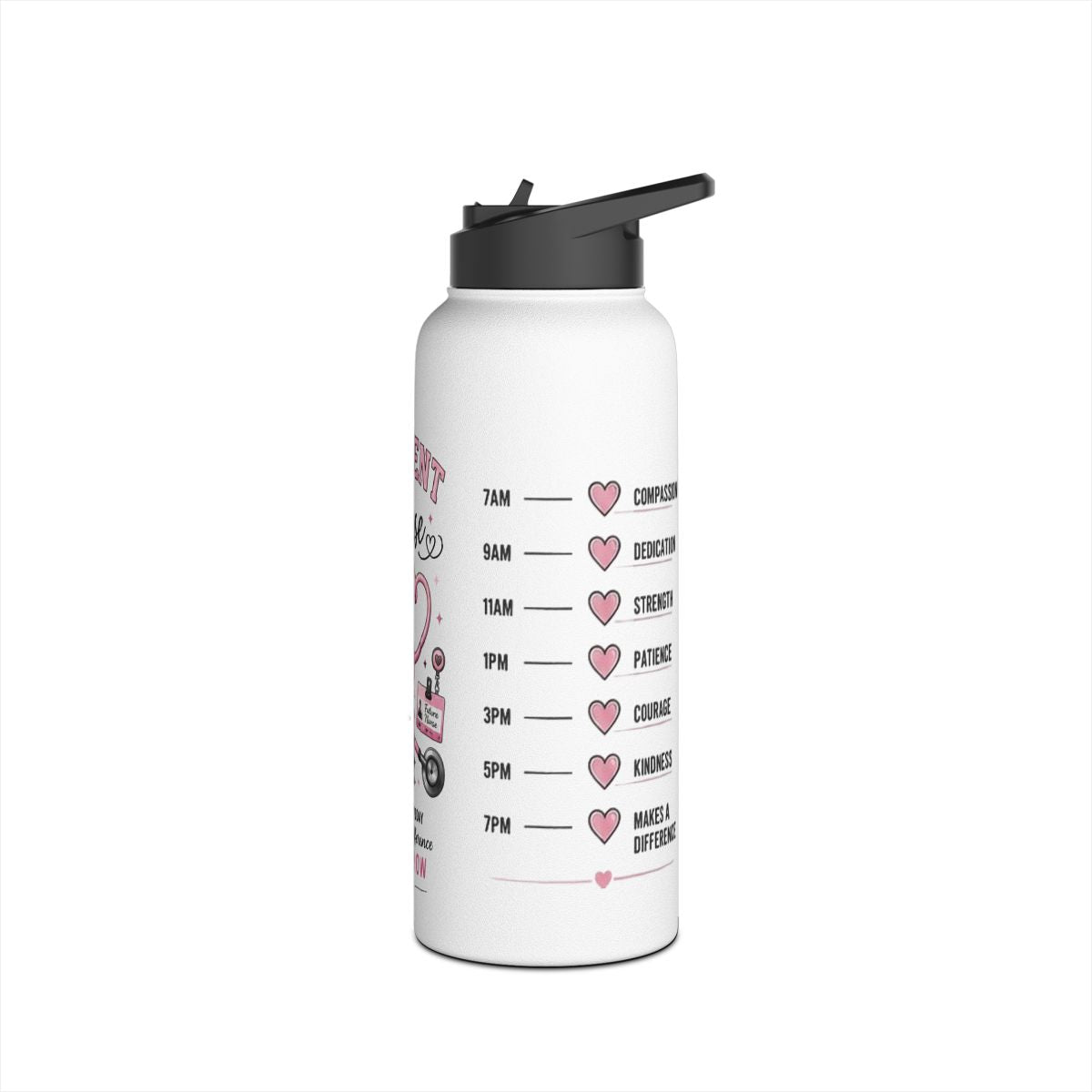 Student Nurse Stainless Steel Water Bottle