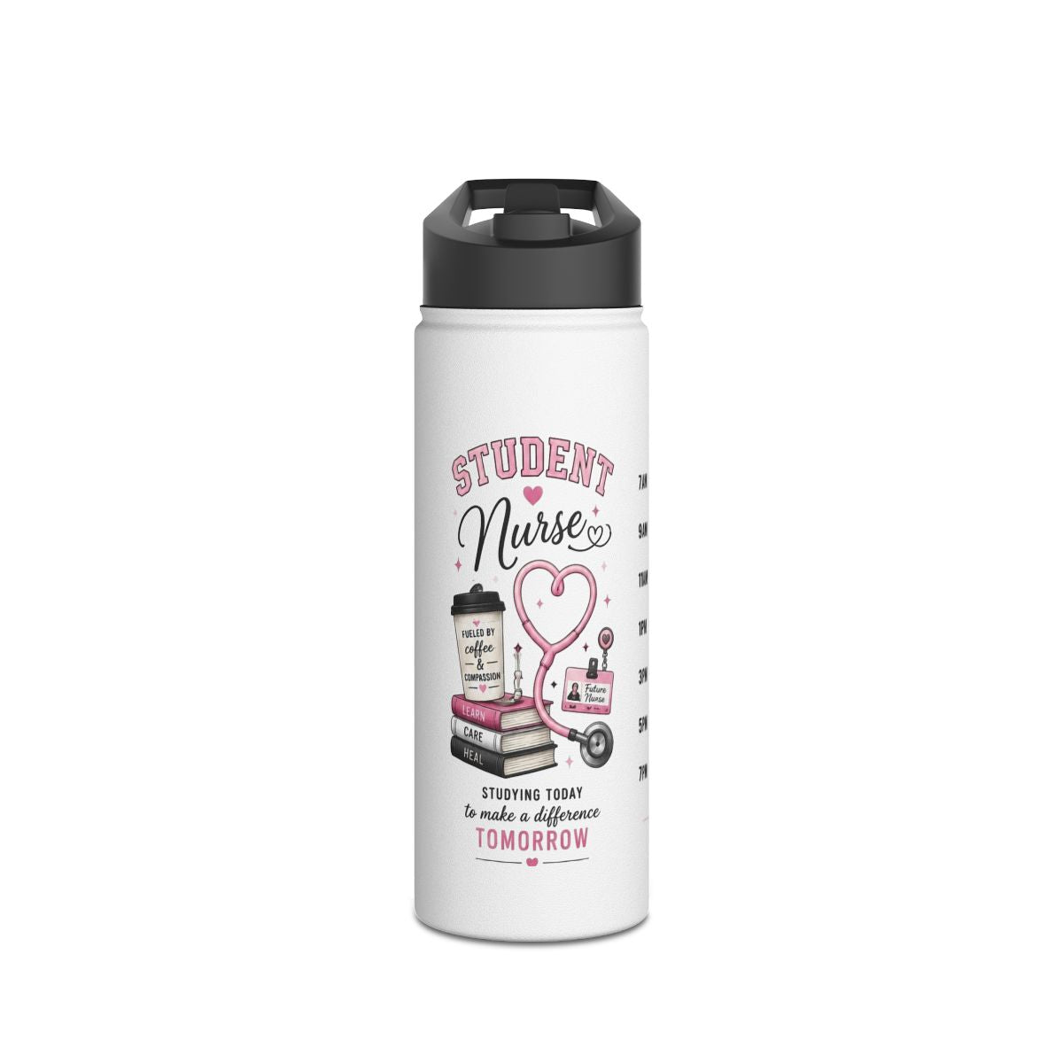 Student Nurse Stainless Steel Water Bottle